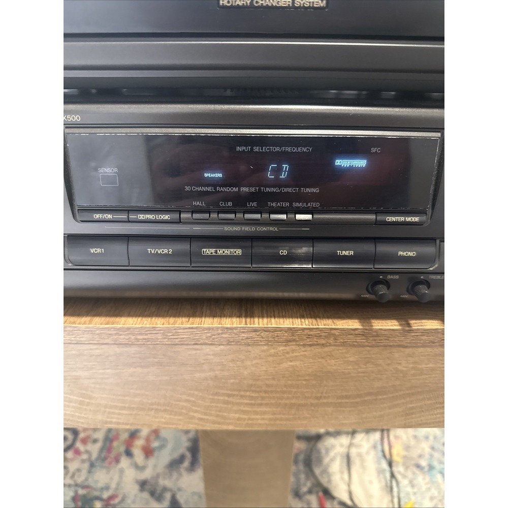 Technics SA-EX 500 Stereo Reciever Tested Works Used Good Condition